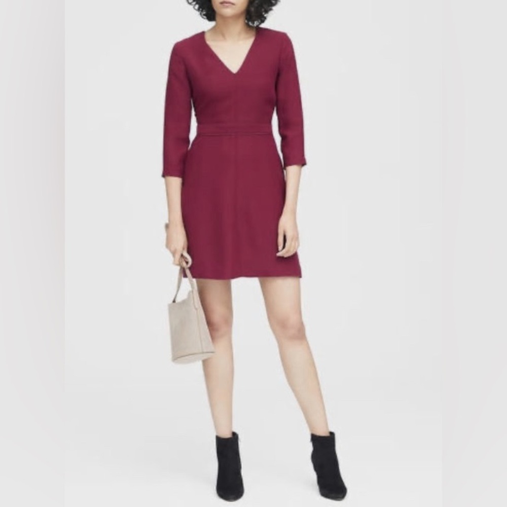 Banana Republic three quarter sleeve dress